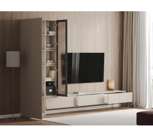 ТВ-тумба подвесная Амели 1 ящ, кашемир