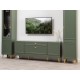 ТВ-тумба Марион 16.167, дымчатый зеленый/олива шагрень