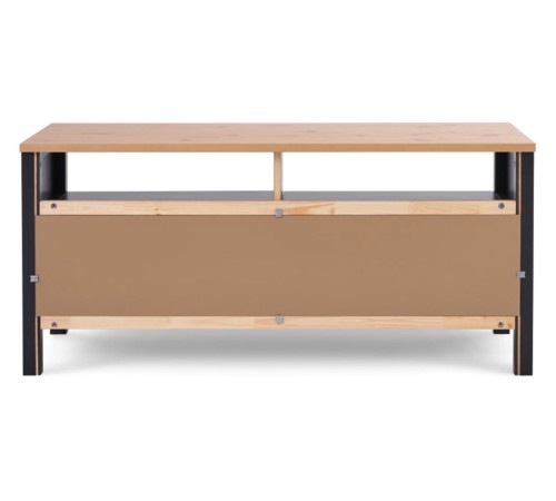 ТВ-тумба Кымор 2 ящ, Черный/Светло-коричневый ТВ-тумба Кымор 2 ящ, Черный/Светло-коричневый