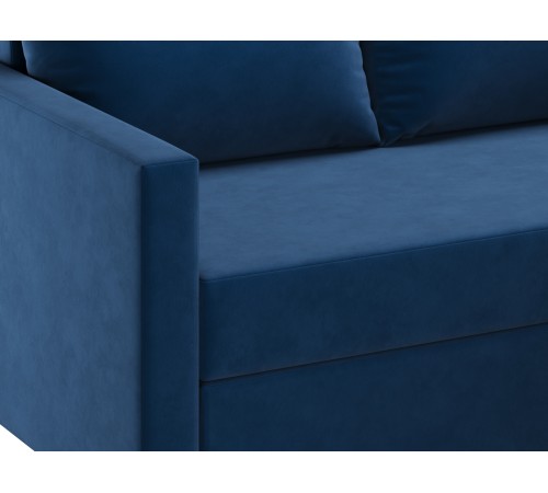 Диван Камелия угловой, синий