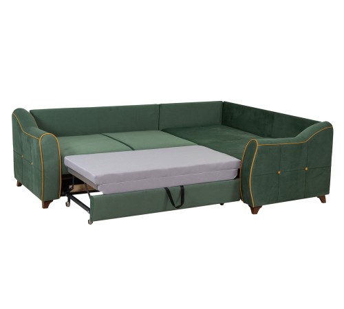 Диван Френсис угловой, лиственный