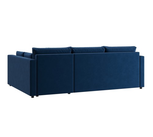 Диван Камелия угловой, синий