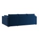 Диван Камелия угловой, синий
