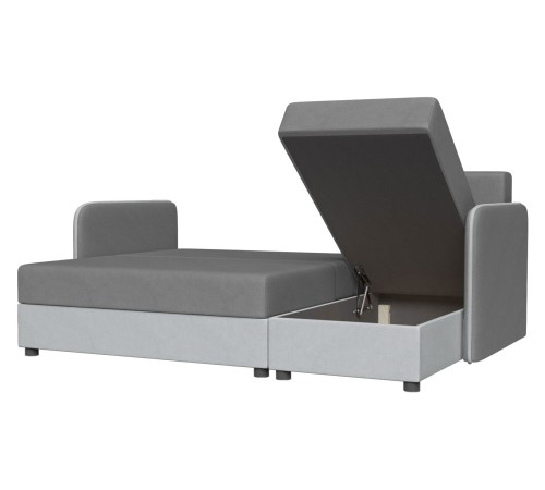 Диван Салем угловой, серый