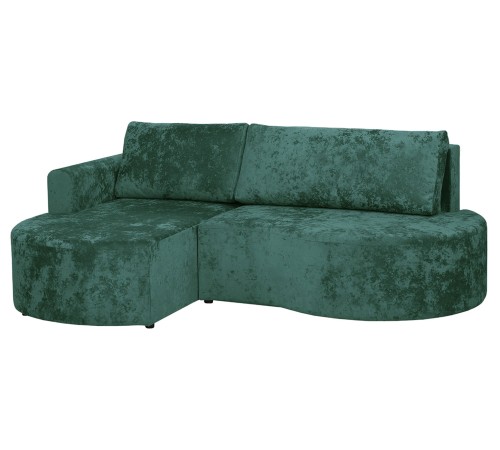 Диван Ланкастер угол левый, зеленый