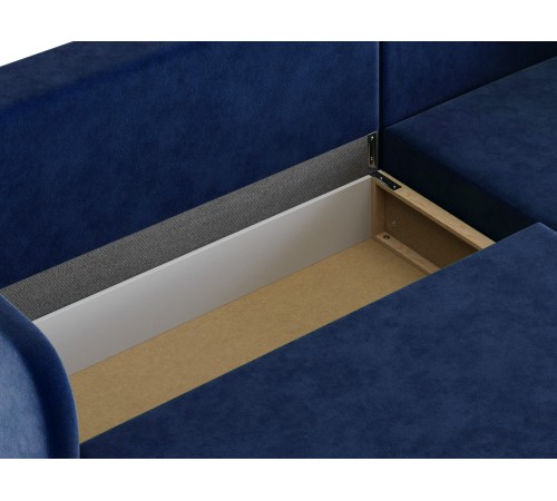 Диван Рейн угловой, синий