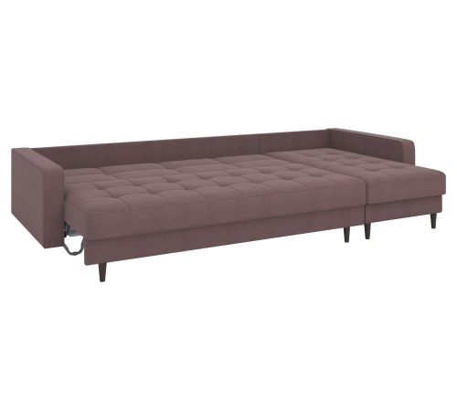 Диван Санфорд с оттоманкой макси, коричневый