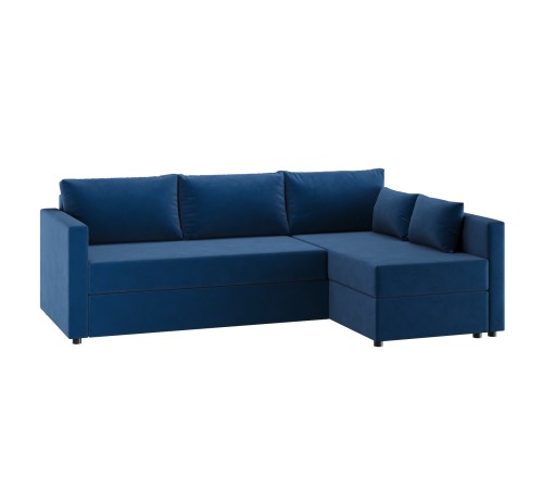 Диван Камелия угловой, синий