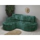 Диван Ланкастер угол левый, зеленый