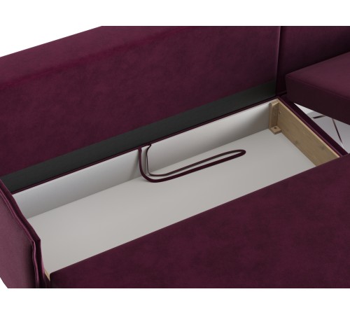 Диван Теона угловой, винный