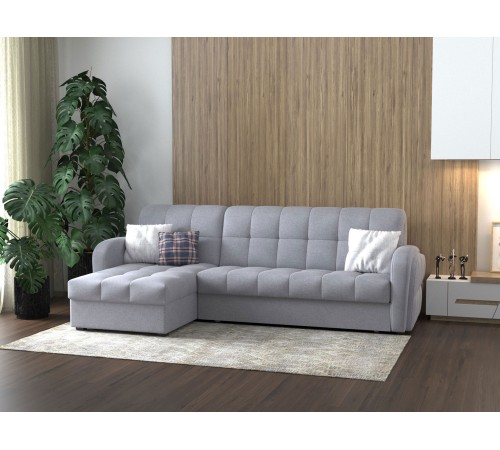 Диван Винсент угловой, серый