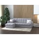 Диван Винсент угловой, серый