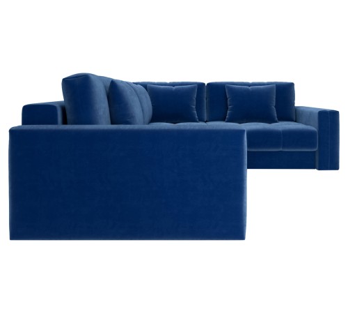 Диван Клермон угловой Макси, синий