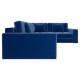 Диван Клермон угловой Макси, синий