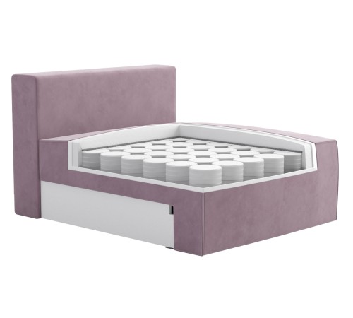 Диван Портленд угловой правый, лиловый