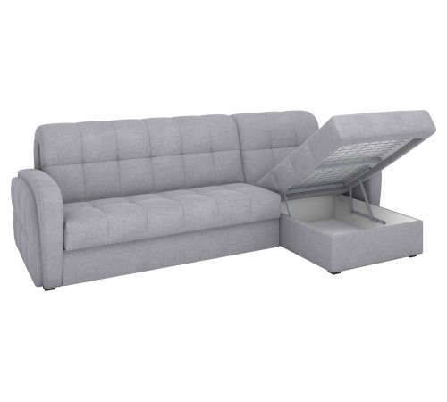 Диван Винсент угловой, серый
