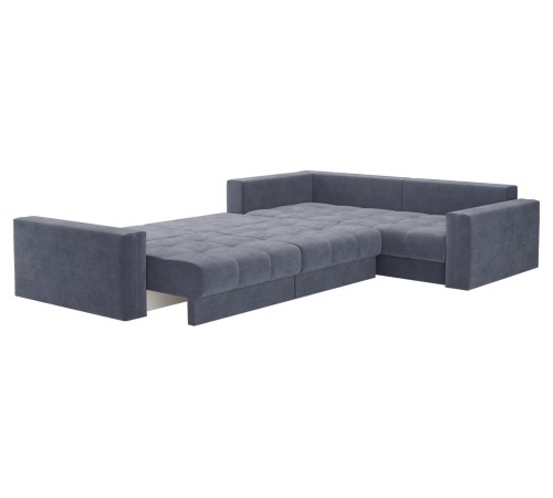 Диван Клермон угловой Макси, серый