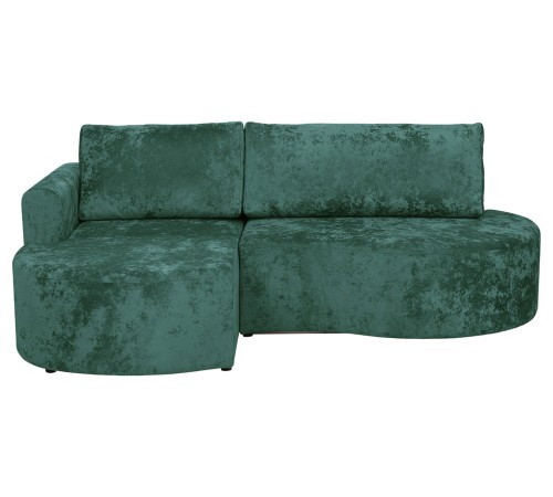 Диван Ланкастер угол левый, зеленый