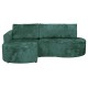 Диван Ланкастер угол левый, зеленый