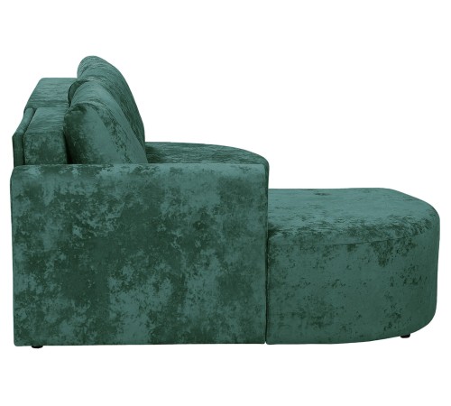 Диван Ланкастер угол левый, зеленый
