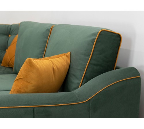 Диван Френсис угловой, лиственный