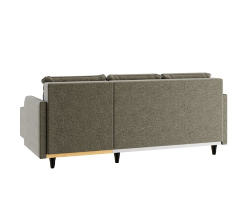 Диван Рейн угловой, капучино