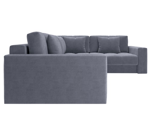 Диван Клермон угловой Макси, серый