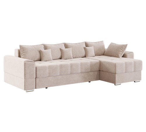 Диван Нордикс угловой, бежевый