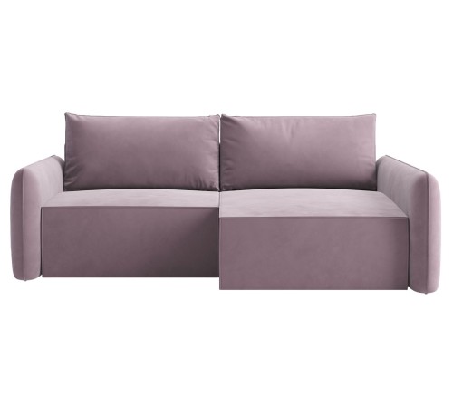 Диван Портленд угловой правый, лиловый