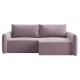 Диван Портленд угловой правый, лиловый