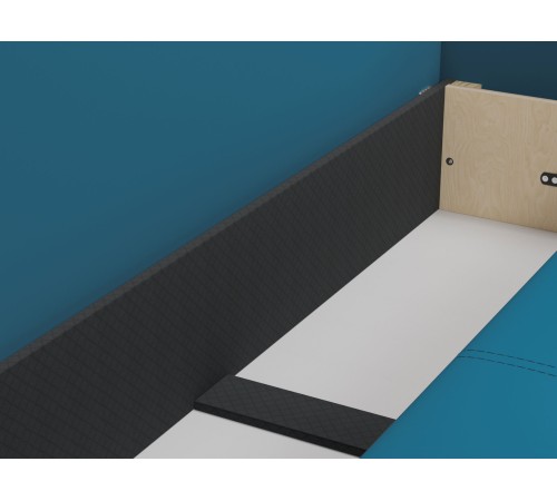 Диван Кантри угловой, синий