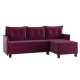 Диван Теона угловой, винный