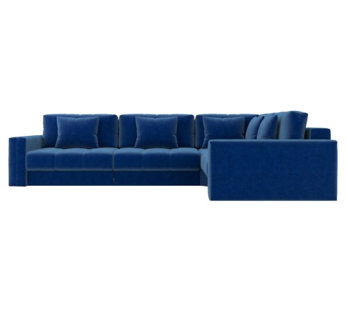 Диван Клермон угловой Макси, синий