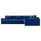 Диван Клермон угловой Макси, синий