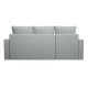 Диван Терри угловой, серый