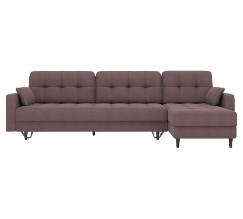 Диван Санфорд с оттоманкой макси, коричневый