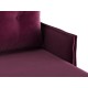 Диван Теона угловой, винный
