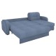 Диван Винсент угловой, серый