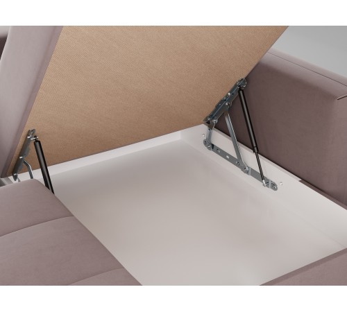 Диван Клермон угловой Макси, светло-коричневый