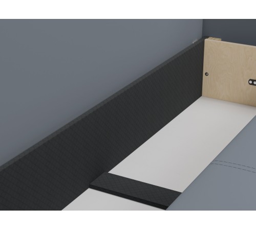 Диван Кантри угловой, серый