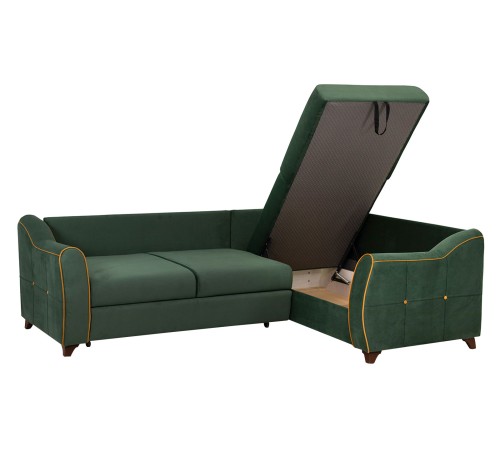 Диван Френсис угловой, лиственный