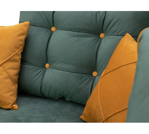 Диван Френсис угловой, лиственный