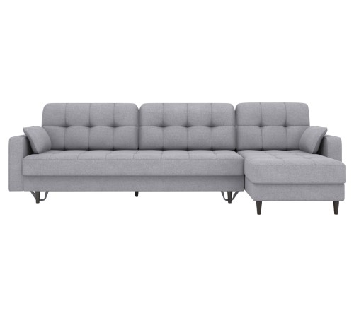 Диван Санфорд с оттоманкой макси, серый