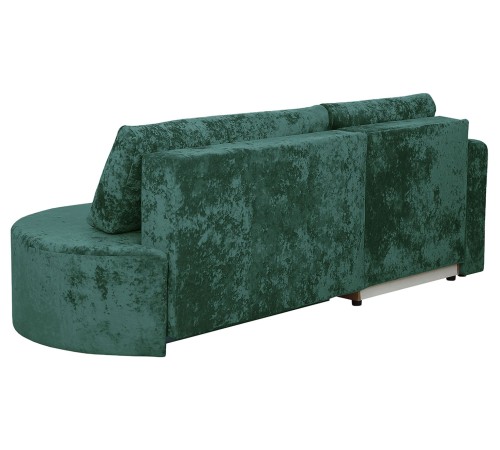 Диван Ланкастер угол левый, зеленый