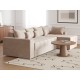 Диван Нордикс угловой, бежевый
