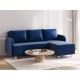 Диван Рейн угловой, синий