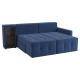 Диван Кельн угловой правый, синия