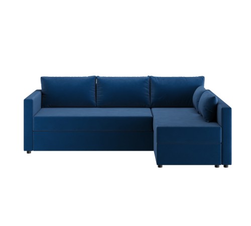 Диван Камелия угловой, синий