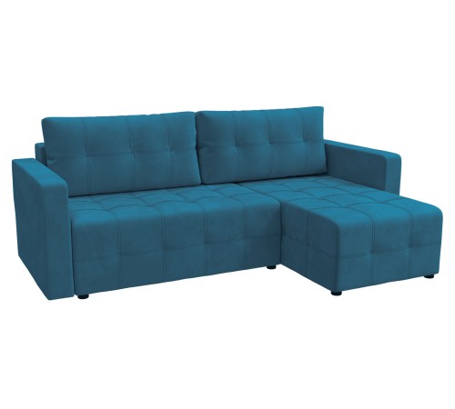 Диван Кантри угловой, синий