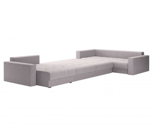 Диван Клермон П-образный Комби, бежевый